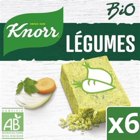 Knorr Bouillon de légumes bio KNORR