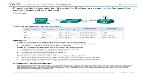 Práctica de laboratorio Uso de la CLI para recopilar Práctica de