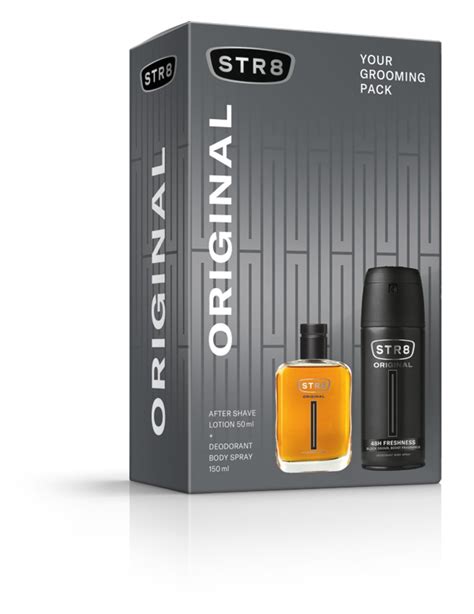 STR8 Original Zestaw Prezentowy Woda Po Goleniu Deodorant MEN