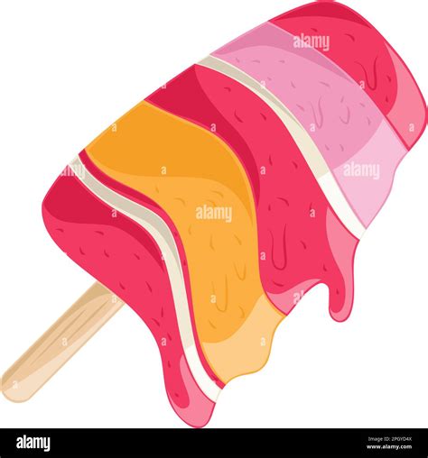 Melted Ice Cream Stock Vector Image And Art Alamy