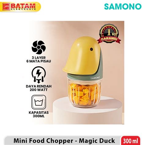 Jual SAMONO FOOD CHOPPER SW C200 SW C200 MAGIC DUCK PENGHALUS BUMBU