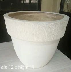 Ceramic White Frp Planter Pots At Rs 750 In Surat ID 19662589662