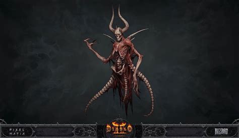 Mephisto Concept Art from Diablo II: Resurrected in 2022 | Diablo ii ...