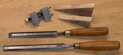 Close Grain: Double-Bevel Paring Chisel Sharpening, part 2