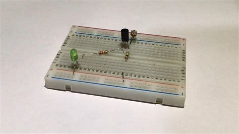 Darkness Sensor Circuit On Breadboard Light Detector With Ldr 6 Steps Instructables