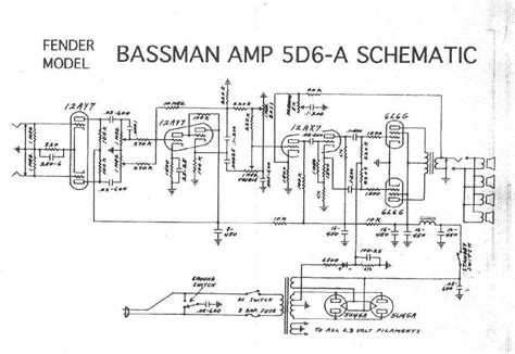 Unveiling The Schematic Of The Fender Bassman T