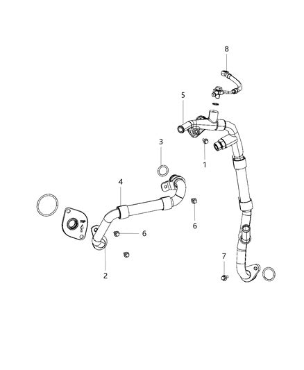 Egr Cooling System 2020 Ram 3500 Cab Chassis