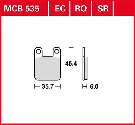 Bremsbelag TRW Organisch MBK Flame 125 SE03 2 Takt 00 02 Vorne EBay