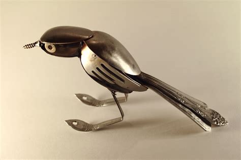 Stainless Steel Bird Created By J R Hamm This Art Sculpture Was Made