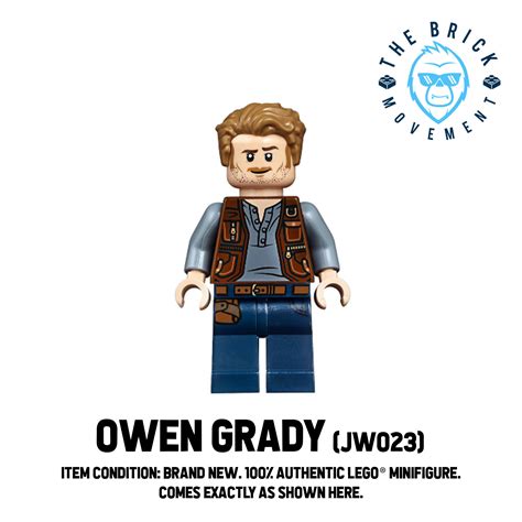 LEGO® JURASSIC WORLD Owen Grady Minifigure | Lazada PH