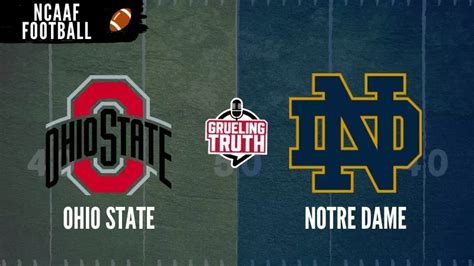 College Football Week 4 Ohio State Vs Notre Dame Odds Tips And