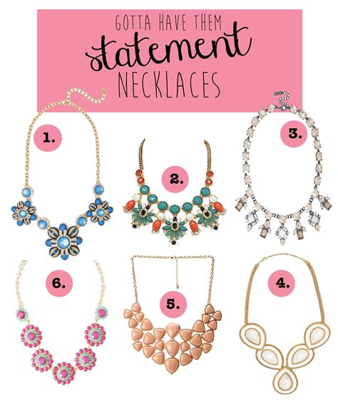 Statement Necklaces I’ve Just Gotta Have! | Happy Girls are the Prettiest