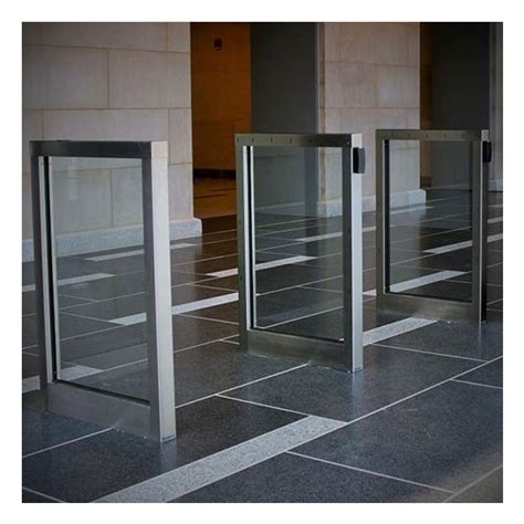 Barrier Free Glass Optical Turnstiles