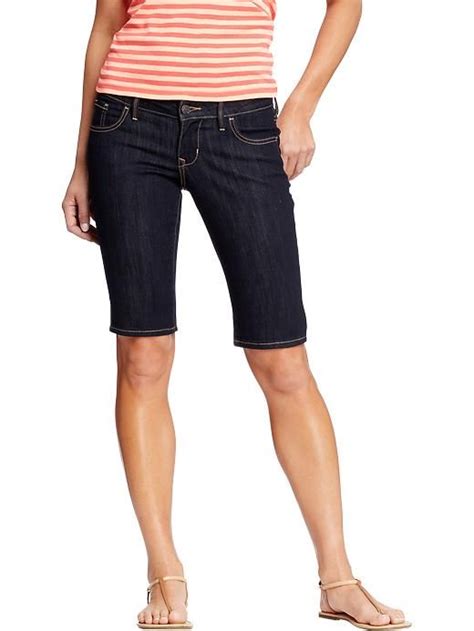 Best Shorts Ever Old Navy Womens The Rockstar Bermudas 12