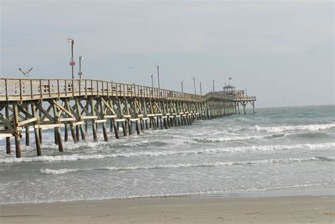 Cherry Grove Pier In North Myrtle Beach South Carolina Pier Fishing