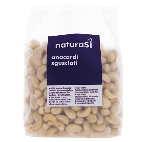 Anacardi Sgusciati Agricoltura Biologica Naturas