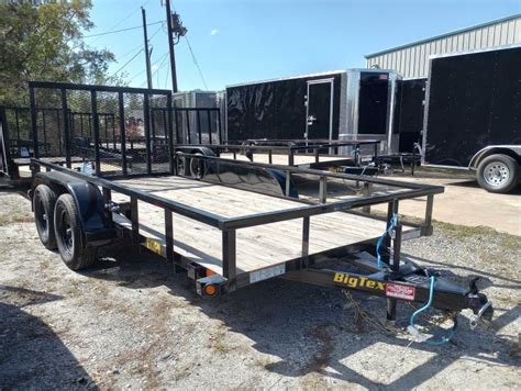 Big Tex Trailers Pi Bk Rg Utility Trailer Macon Outdoor