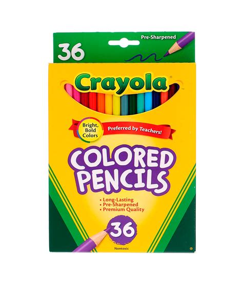 Colores De Madera Crayola 36pz