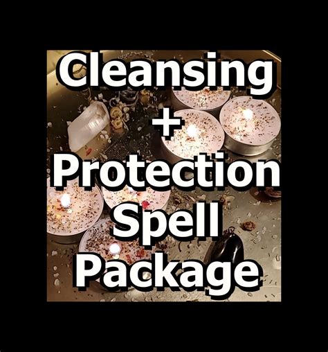 Cleansing Spell And Protection Spell Package Spell Spellwork Etsy