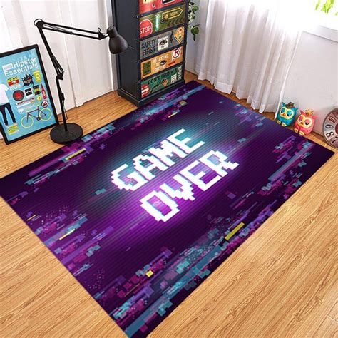 Gamer Rug Game Room Rug Gaming Rug Joysticks Rug Populer Rug T