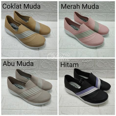 Jual SEPATU KARET WANITA PRO ATT SWL 480 SNEAKERS SLIP ON PEREMPUAN