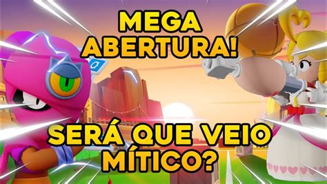 MEGA ABERTURA DE CAIXAS NO BRAWL STARS YouTube