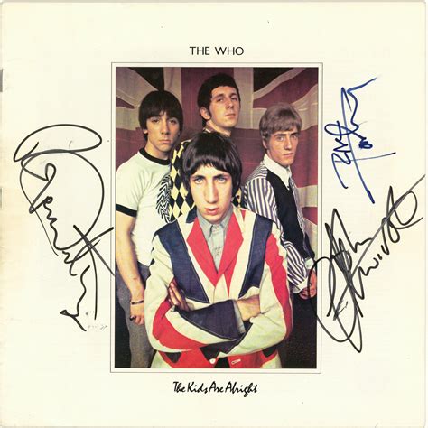 Lot Detail - The Who Band Signed Program From "The Kids Are Alright ...