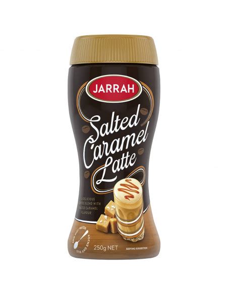 Jarrah Salted Caramel Latte 250g Ally S Basket Direct From Aust