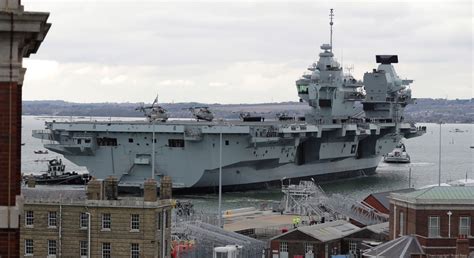 Hms Prince Of Wales R Aircraft Carrier Royal Navy Royal Navy