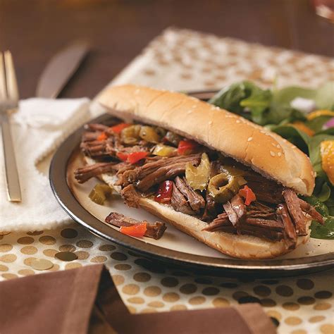 Best 10 Minute Italian Beef Sandwiches Chicago Style Recipes