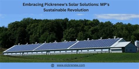 Embracing Pickrenew S Solar Solutions MP S Sustainable Revolution