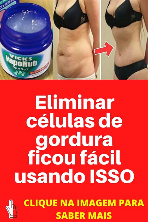 Eliminar Células De Gordura Ficou Fácil Com Isso Gordura Na Barriga