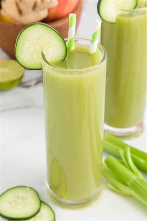 Celery Cucumber Green Juice Recipe Juicer Or Blender Clean Eating Kitchen