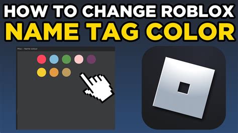 How To Change Roblox Name Tag Color Youtube