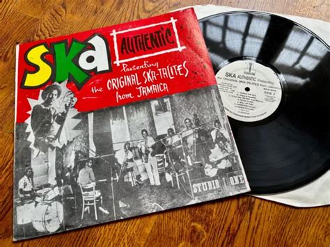 SKA AUTHENTISCHE SKATALITES Studio One Reggae Lp Ja Press Rockesteady