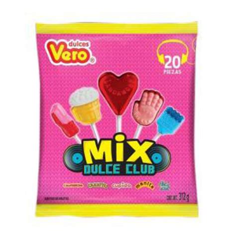 Paletas Vero Mix Dulce Club Surtido Bols 1000000 En Mercado Libre