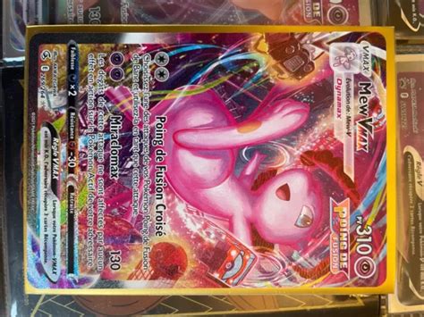 CARTE POKEMON MEW Vmax Alternative 269 264 Poing Fusion Eb8 FR Neuve