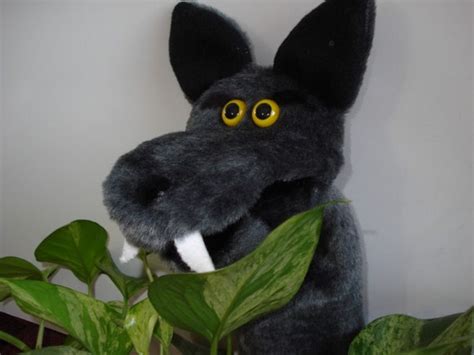 Big Bad Wolf Hand Puppet by puppetsbymargie on Etsy