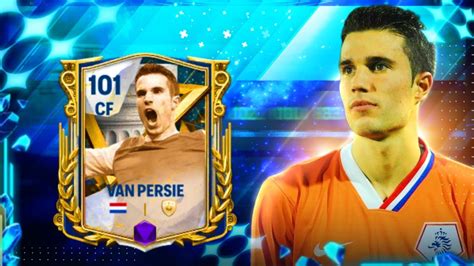 ROBIN VAN PERSIE REVIEW FC MOBILE HALL OF LEGENDS VAN PERSIE