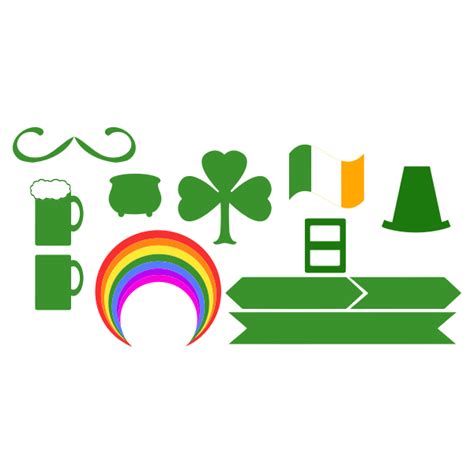 Saint Patricks Day Paraphernalia Free Svg