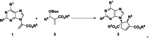 Method For Synthesis Of Chiral Five Membered Carbocyclic Purine