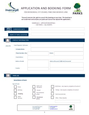 Fillable Online Icc Govt Free Fillable Invercargill City Council New