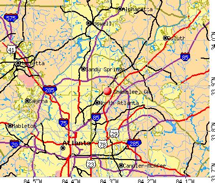 Chamblee, Georgia (GA 30341) profile: population, maps, real estate ...