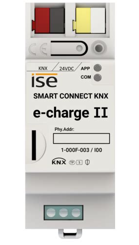 Neues Produkt Der Smart Connect Knx E Charge Ii Ise Individuelle