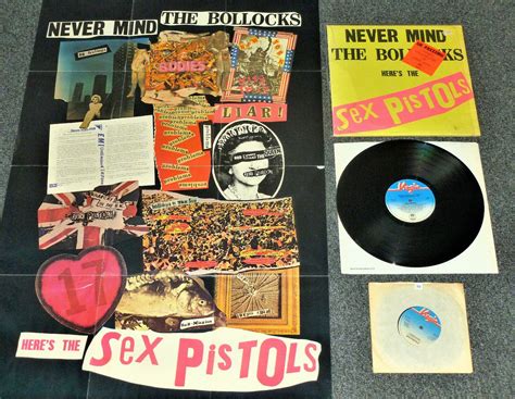 Popsike Sex Pistols Very Rare Never Mind The Bollocks Orig Lp