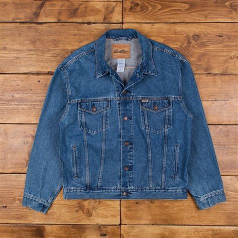 Vintage Levi's Denim Jacket L Oversized Signature Sto… - Gem