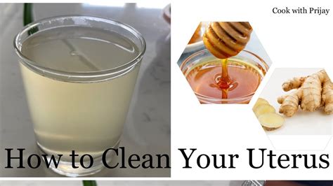 Have A Clean And Healthy Uterus At Home With Two Simple Ingredients Healthy Drink