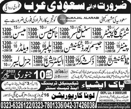 Docket Worker Ac Technician Jobs In Saudi Arabia Job