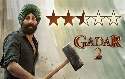 Review Gadar 2 Re Introduces Sunny Deol As Desi Thor Who Can Lift Almost Anything But Not