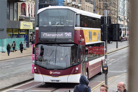 Lb Princes Street Edinburgh Lothian Buses Volvo B T Flickr